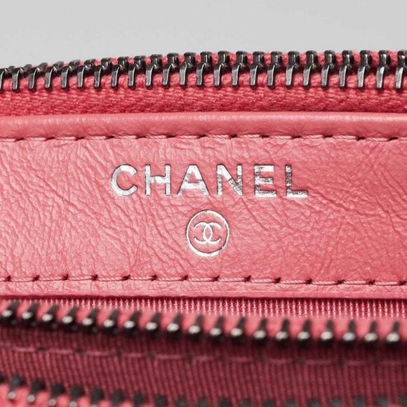 Chanel Pink Quilted Calfskin Leather Gabrielle Clutch with Chain Bag - Picture 7 of 12